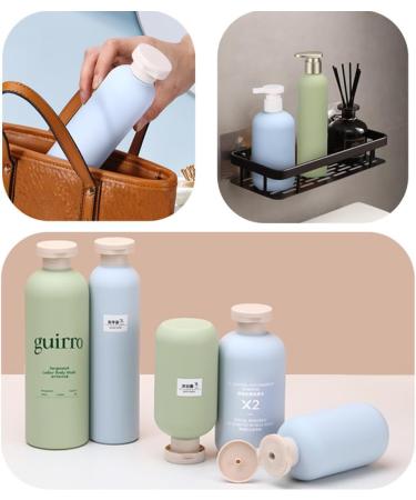 Crush Travel Bottles Set - 300ml Shampoo Cream and Lotion Containers for Easy Packing | Durable HDPE Travel Size Solution - Buy Online on GoSupps.com