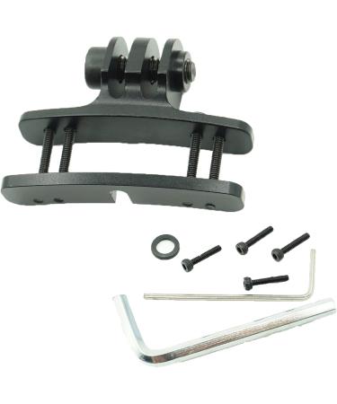LYHgogo Paintball Mask Mount Clamps | Aluminum GoPro Connector Adapter for i4 i5 EVS Helmets - Black - Buy Online on GoSupps.com