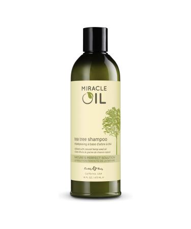 Earthly Body Miracle Oil Tea Tree Shampoo 16 Fl Oz