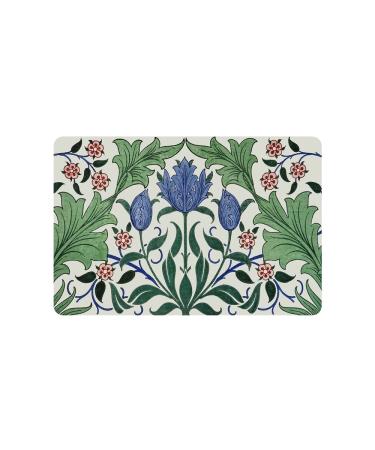 Artish-Cork PLACEMAT  William Morris  Floral Wallpaper Design with Tulips