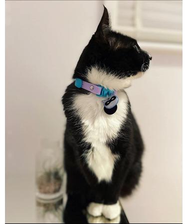 Kittyrama Reflective Cat Charm - Safety Cat Tag for High Visibility, Waterproof, Fits All Collars - Blue Ninja Style - Buy Online on GoSupps.com