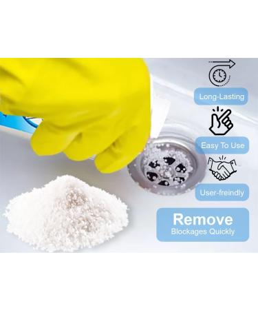 Tara 1KG Caustic Soda Drain Unblocker Sink and Drain Pipe Cleaner Powder Remove Blockages Quickly and Conveniently Bathroom Drain Unblocker Cleaner for Kitchen Sink Shower Toilet Drain Maintenance - Buy Online on GoSupps.com