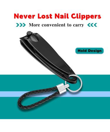 Xnourney Heavy Duty Nail Clippers Set - Stainless Steel, Ultra Sharp Fingernail and Toenail Cutters with Nail File for Men & Women - Buy Online on GoSupps.com