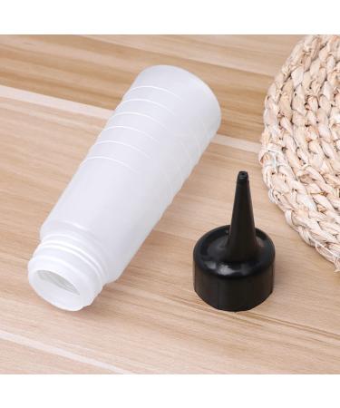 COHEALI Hair Dye Applicator Bottle - Precision Squeeze Bottle with Black Slant Tip & Scale | Ideal for International Shipping - Buy Online on GoSupps.com
