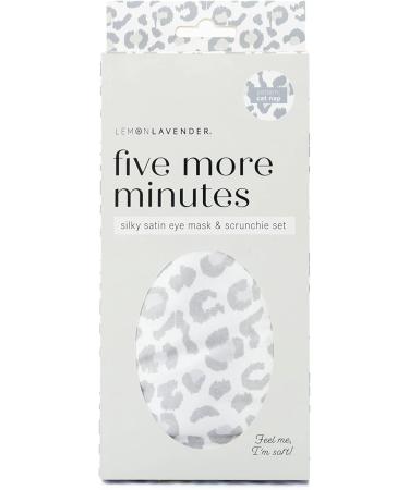 Shop Five More Minutes Silky Soft Satin Eye Mask & Scrunchies Set - Cat Nap | Best Sleep Aid for International Shipping - Buy Online on GoSupps.com