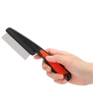 Lice Comb Professional Head Lice Nit Removal Hair Comb Stainless Steel Fine Tooth Comb Lice Comb for Pets Dog Cat Hair