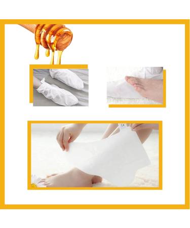 Elitzia Foot Mask - Moisturizing Repair for Dry Cracked Skin | 5pcs Honey Foot Treatment for Men & Women - Buy Online on GoSupps.com