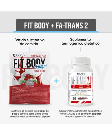 Rc Ocio Slimming package Meal replacement shake + thermogenic fat burning diet shake for men and women strawberry 1Kg Chocolate 480GR Strawberry 480 gr - Buy Online on GoSupps.com