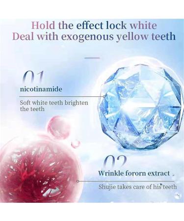 2024 New Niacinamide Whitening Toothpaste Niacinamide Fresh Mouth Toothpaste Deep Cleaning Toothpaste Teeth Whitening Toothpaste Anti-Stain Toothpaste - Buy Online on GoSupps.com