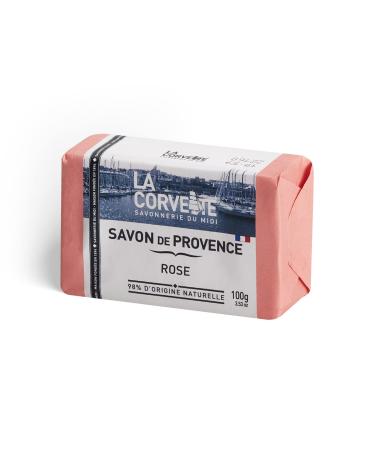La Corvette Rose Soap of Provence 100 g - Buy Online on GoSupps.com
