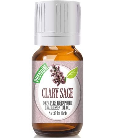 Healing Solutions 10ml Oils - Clary Sage Essential Oil - 0.33 Fluid Ounces