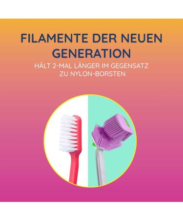 Buy Balene Double-Sided Children's Toothbrush - Antibacterial Soft Rotating Brush Head Fuchsia - Cleans Teeth Inside & Out - International Shipping Available - Buy Online on GoSupps.com