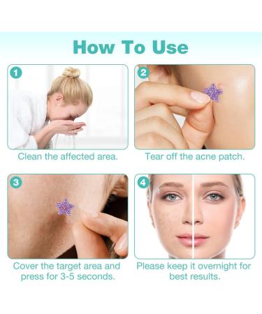 Pimple Patches 200 pi ces Patch Bouton Avec L'huile Tea Tree L'acide Salicylique Naturel Hydrocollo de Acn utilisation Pour Visage Acne Hydrocollo des 200 pcs toile cinq branches paillet e - Buy Online on GoSupps.com