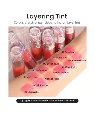 S2ND Endluster Tint Water Lip Stain | Long-Lasting Moisture & Vivid Color | High Pigment Lip Tint with Argan Oil (2 Indie Muze) - Buy Online on GoSupps.com