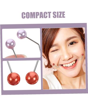 2 paires Appareil Entra nement pour Fossettes Visage Femme Confortables et Portables Mod le Rouge pour Muscles Faciaux Facile Utiliser - Buy Online on GoSupps.com
