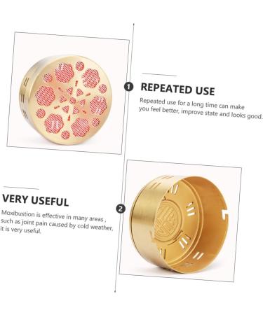 Beaupretty Moxibustion Tools - Adjustable Copper Moxa Stick Holder & Massager | MOXIBUSION-BOX & Dimolant Container for International Shipping - Buy Online on GoSupps.com