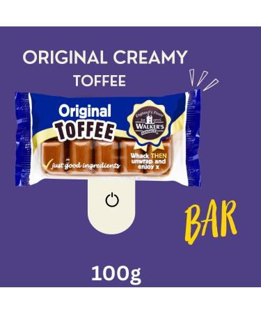 Walker's nonsuch Toffees Bar Tin Pick N Mix - Choose From 2+ Flavours |Original Creamy Brazil Nut Liquorice - Pack of 2 X 100g - Buy Online on GoSupps.com