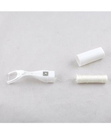 Genmine Dental Floss Holder with 50m Dental Floss - Durable Ergonomic Design for Effective Oral Care - Shop Internationally! - Buy Online on GoSupps.com