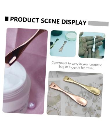 FRCOLOR Mini Cosmetic Scoop Set - 24 Pcs Beauty Spatula Kit for Face & Skin Care | Zinc Alloy Makeup Tools in Assorted Colors - Buy Online on GoSupps.com