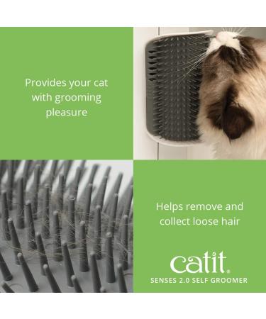 Catit Senses 2.0 Self Groomer Cat Toy - Interactive Self Grooming Brush - Buy Online on GoSupps.com