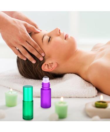 Essential Oils Roller Bottles 8pcs Roll on Bottles with Stainless Steel Ball 5ml Glass Roller Bottles with Bottle Opener Dropper and Funnel for Essential Oils Fragrance Aromatherapy (8 Colors) 8 Colors 8pack 5ml - Buy Online on GoSupps.com