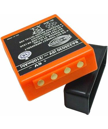 Buy 10 Pack of 6V 2100mAh HBC Radiomatic BA225030 Rechargeable Batteries for Crane Remote Control & Pump Trucks | International Shipping Available - Buy Online on GoSupps.com