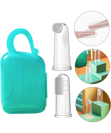 Gatuida Finger Toothbrush Set for Dogs & Kids | Oral Cleaning Finger Brushes with Replaceable Heads - Buy Online on GoSupps.com