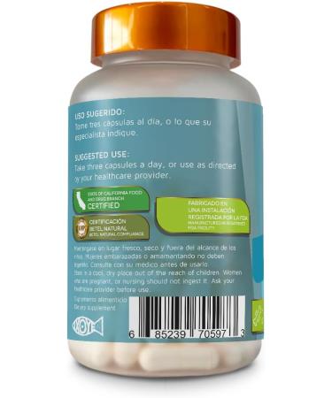 Premium Calcio de Coral Reforzado by Betel Natural - Healthy Supplement for Healthy Strong Bones - 90 Capsules - Buy Online on GoSupps.com