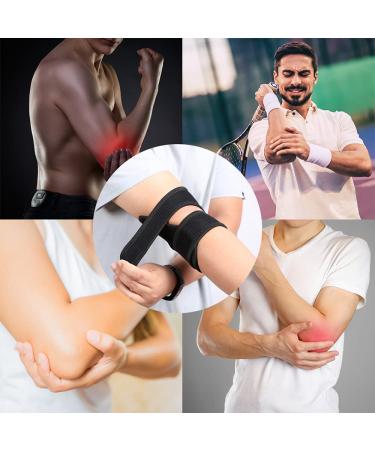 NC Elbow Brace for Men | Adjustable Compression Sleeve for Tendonitis Cubital Tunnel Syndrome & Arthritis Pain Relief - Buy Online on GoSupps.com