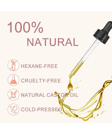Jamaican Castor Oil (2oz) - Pure Cold Pressed Hair & Skin Growth Nourishing Body Massage Eyelashes & Eyebrows Care - Buy Online on GoSupps.com