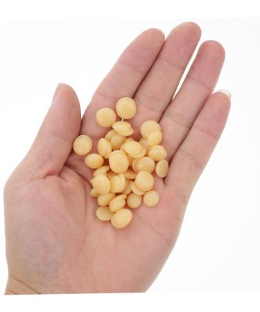 Beavorty Waxing Beads Hair Removal Cream for Women Men Bikini Line Facial Brazilian Treatment Eyebrows and Armpits Honey 100 G Yellow - Buy Online on GoSupps.com