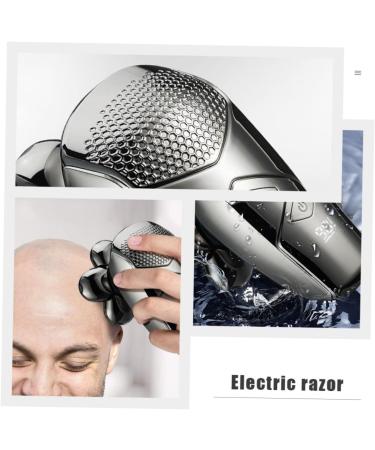 Buy 2 Sets Electric Shaver for Men - Rechargeable Beard Razor with 6 Heads | International Shipping Available - Buy Online on GoSupps.com