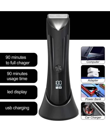 Hair Clippers for Men | Waterproof Electric Body Hair Trimmer & Grooming Kit - USB Rechargeable - Buy Online on GoSupps.com
