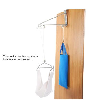 Complete Cervical Spine Traction Kit - Over The Door Chiropractic Therapy for Pain Relief | International Shipping Available - Buy Online on GoSupps.com