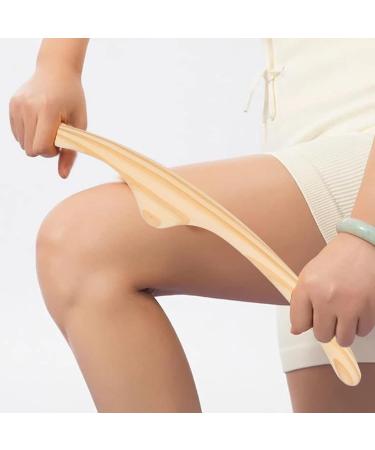Wooden Gua Sha Stick | Muscle Relaxation & Skin Texture Improvement Tool - Shop Internationally - Buy Online on GoSupps.com