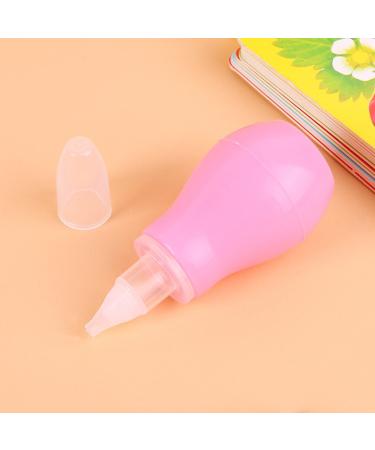 Baby Safe Nasal Vacuum Aspirator - Pink - One Size | Mucus Runny Nose Cleaner - Buy Online on GoSupps.com
