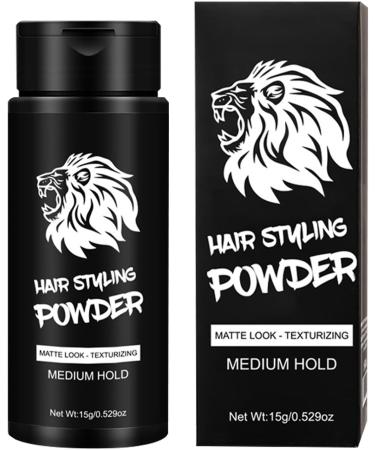 Men's Textured Powder Styling Powder Matte Hair Powder - Texturizing Hair Powder Long Lasting Hair Root Lifting Powder 15g for Hair - Buy Online on GoSupps.com