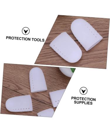 Healeved Anti-Wear Finger and Toe Protectors - 10 Pairs | Protective Cover for Crease Prevention, Friction Reduction, Arthritis Relief | Thumb, Index Finger, Big Toe Guards - Buy Online on GoSupps.com