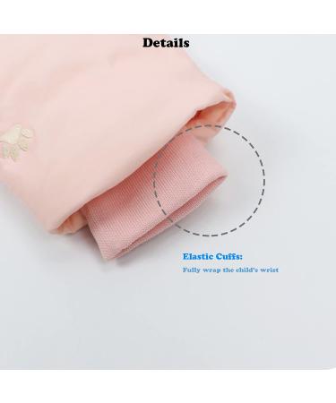 Kids Winter Snowsuit Set | Toddler 18-24 Months Pink Ski Suit | Hooded Down Jacket + Snow Bib Pants | Baby Boys Girls Fashionable Lightweight Outerwear - Buy Online on GoSupps.com