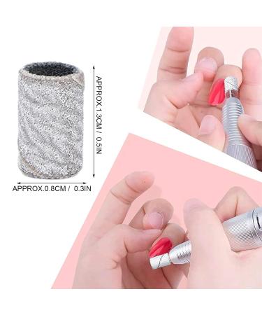Nail Sanding Circle Bands Nail Art Sanding Bands Pedicure Polishing File 100 Pieces Manicure Sanding Bands Nail Drill Bits Accessories Nail Drill Remove Dead Skin (180#) - Buy Online on GoSupps.com