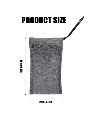 4-Pack Organic Sisal Soap Bags - Eco-Friendly Soap Sacks for Foam Drying & Exfoliating - Buy Online on GoSupps.com