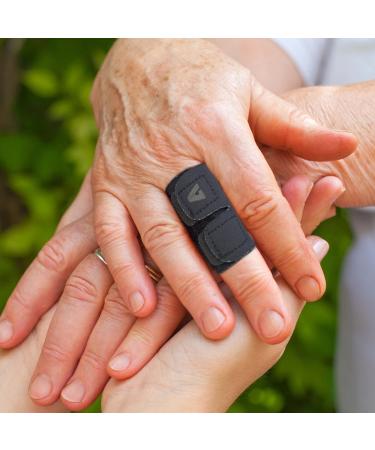 VHOPMORE Finger Splint Finger Sleeves Protectors Adjustable Trigger Finger Splints Thumb Splint Brace for Finger Support Compression Finger Tape for Arthritis - M (for Adult tail finger or teen) Medium - Buy Online on GoSupps.com