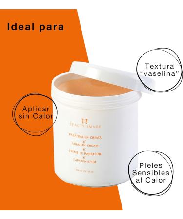 Beauty Image Paraffin Cream 750g for Cold Paraffin Bath | Hands and Feet - Buy Online on GoSupps.com