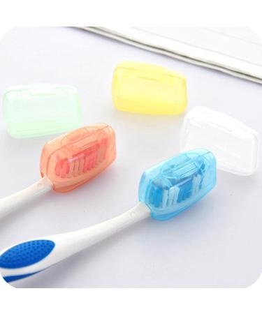 Buy Wmool Portable Colorful Plastic Toothbrush Head Covers - Dust Protection & Bacterial Shield | Ideal for Travel - Shop Internationally! - Buy Online on GoSupps.com
