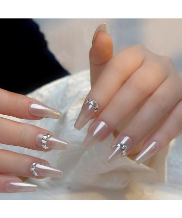  Bellecrey 1 Pot White Pearlescent Clear Chrome Mirror Aurora Effect Iridescent Pigment Powder for Nail Art Chrome Nail Powder for Gel Polish Manicure Decorations - Buy Online on GoSupps.com