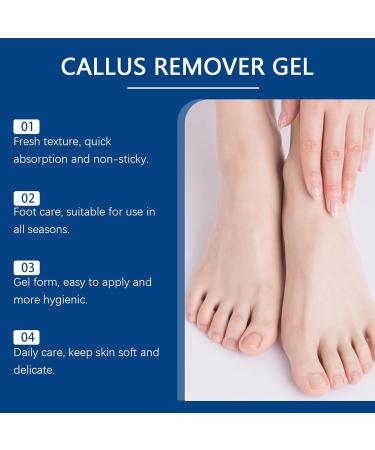 Heel Remover Moisturizing Solution for Dry Feet | 100ml Moisturizer Non Sticky Treatment for Cracked Heels Unisex Men and Women - Buy Online on GoSupps.com