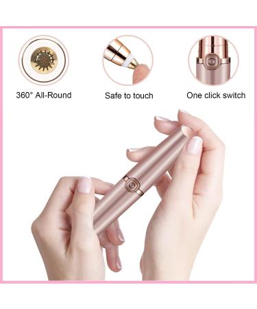 Shubeeieumi Electric Eyebrow Trimmer for Women - Painless Facial Hair Removal Razor for Eyebrows Lips Chin & Body - Buy Online on GoSupps.com