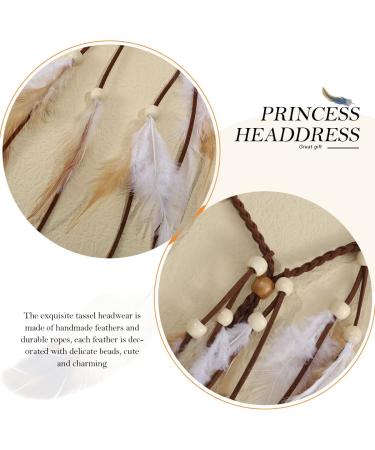 GORTIN Boho Feather Headband - Gypsy Hippie Indian Headpiece for Women and Girls - Buy Online on GoSupps.com