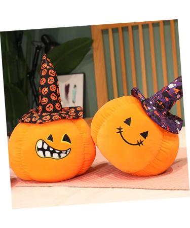BESTonZON Pumpkin Pillow Pumpkin Throw Fluffy Pumpkin Cute Sofa Pumpkin Shaped Lovely Pumpkin Cute Plush Halloween Stuffed Pumpkin Decorations Elastic Fleece Child Cartoon As Shown 2 24X15X10CM - Buy Online on GoSupps.com