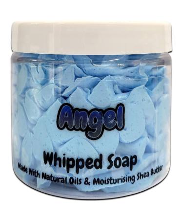 Angel Whipped Soap Body Wash - 150g - Natural Oils and Butters - Perfume Scent - Vegan Friendly - Puddle of Wax - Made in the UK